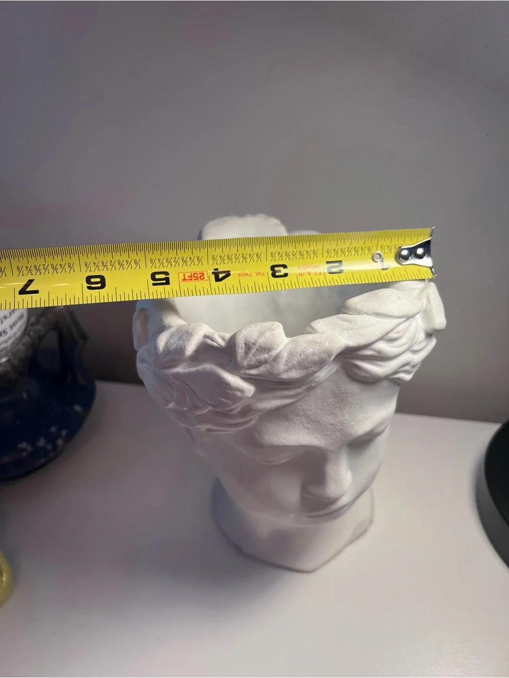 Grecian Goddess Bust Planter / Vase